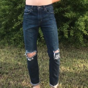 Distressed Jeans